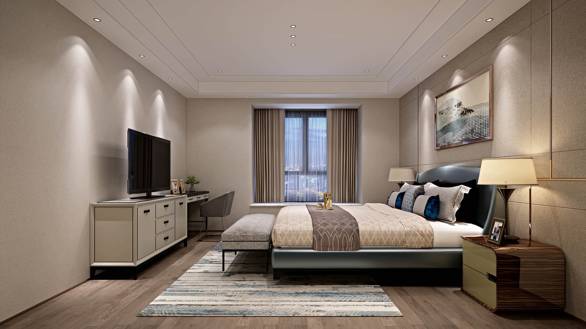 Apartment Bedroom Interior Design