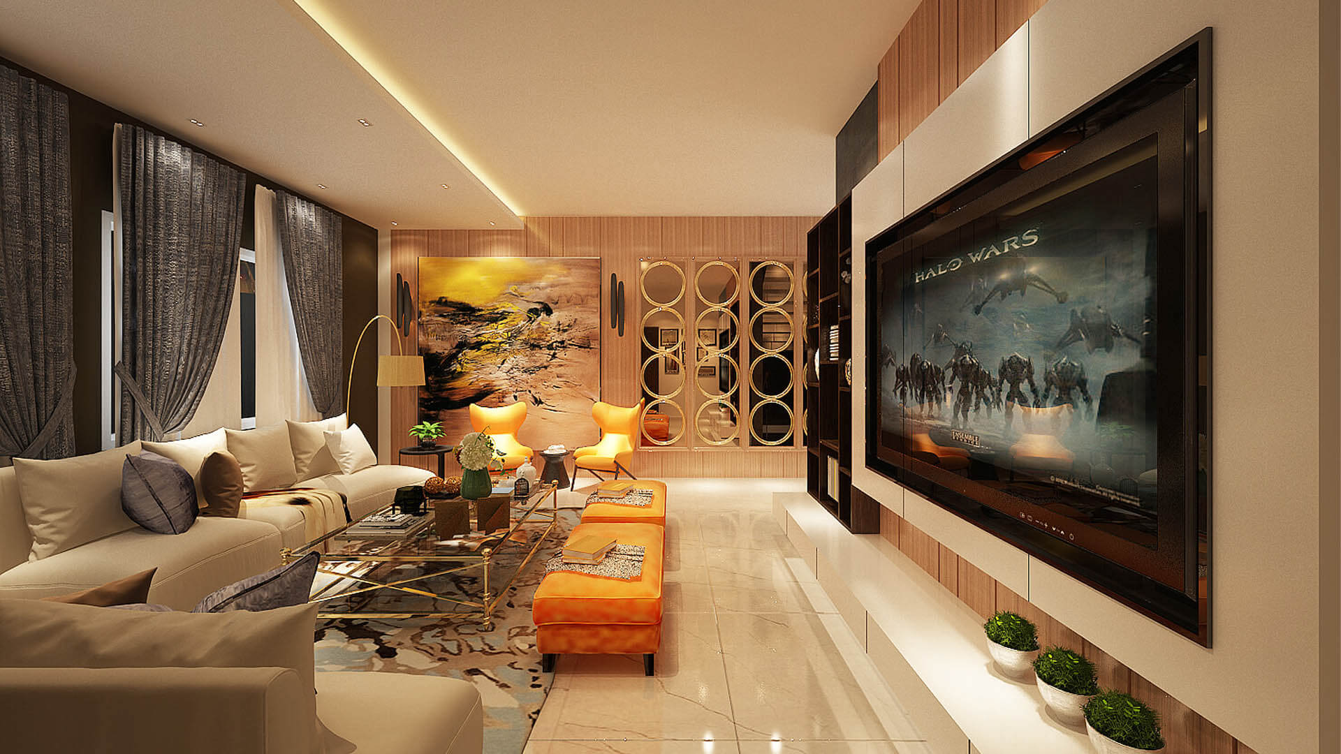 Living Room Interior Design in Bangladesh (10)