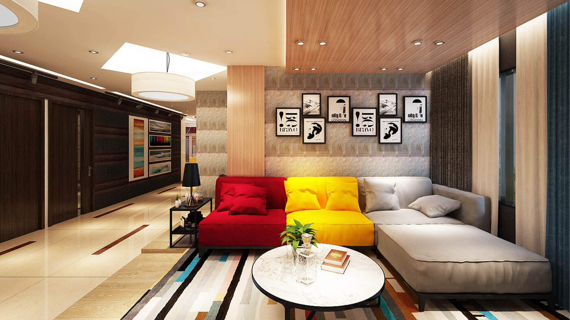 Living Room Interior Design in Bangladesh (15)