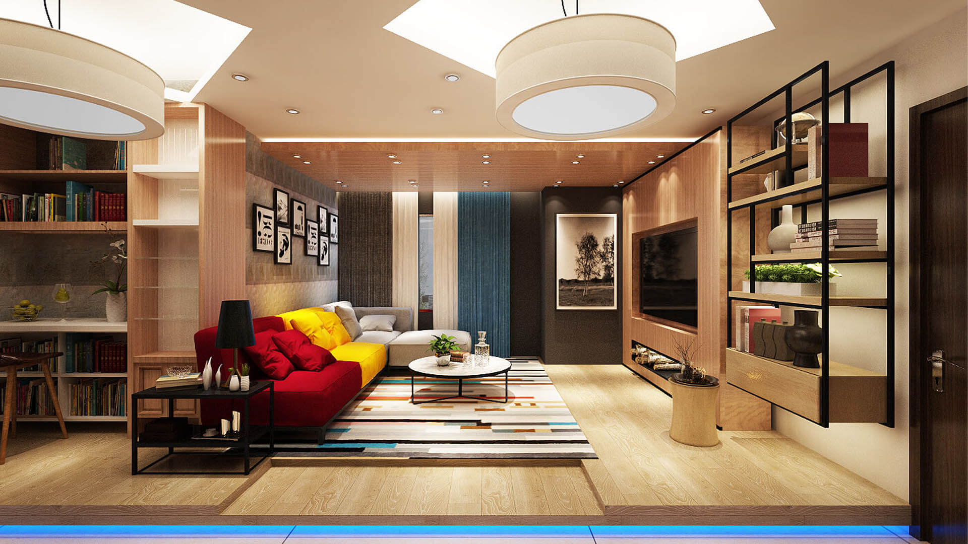 Living Room Interior Design in Bangladesh (19)