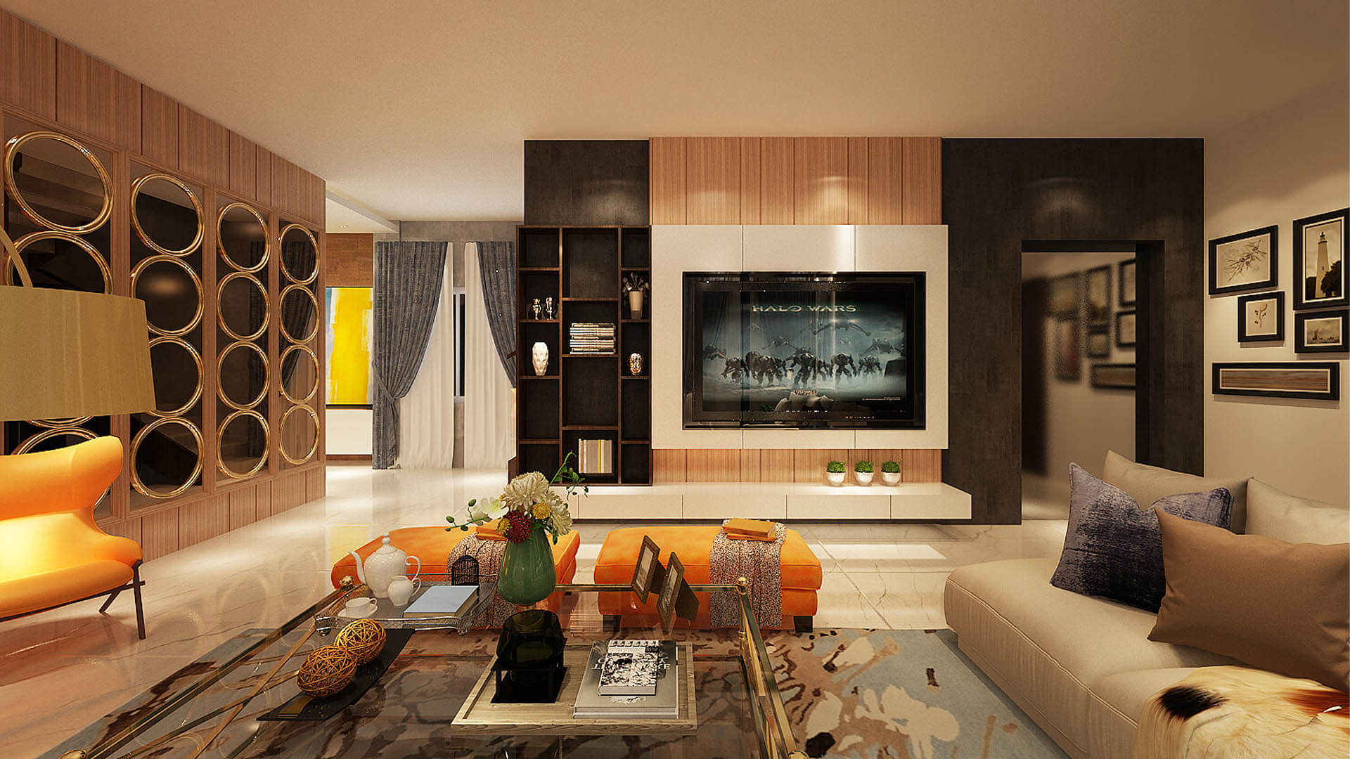 Living Room Interior Design in Bangladesh (7)