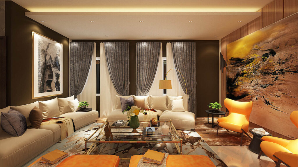Living Room Interior Design in Bangladesh (8)