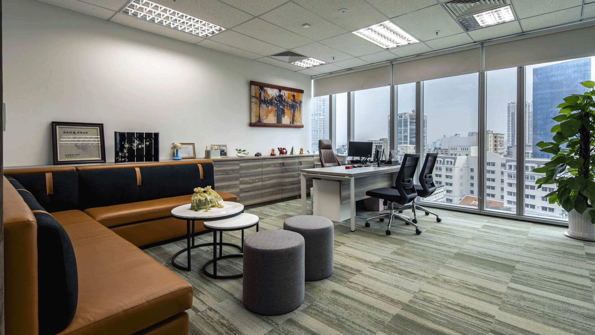 Manager Room Contemporary Interior Design In Bangladesh
