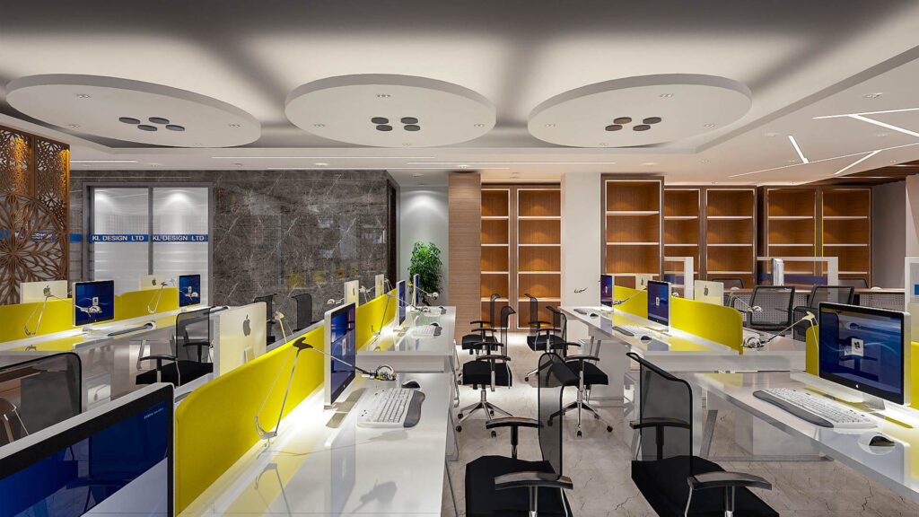 Office Workstation Area Interior Design (28)