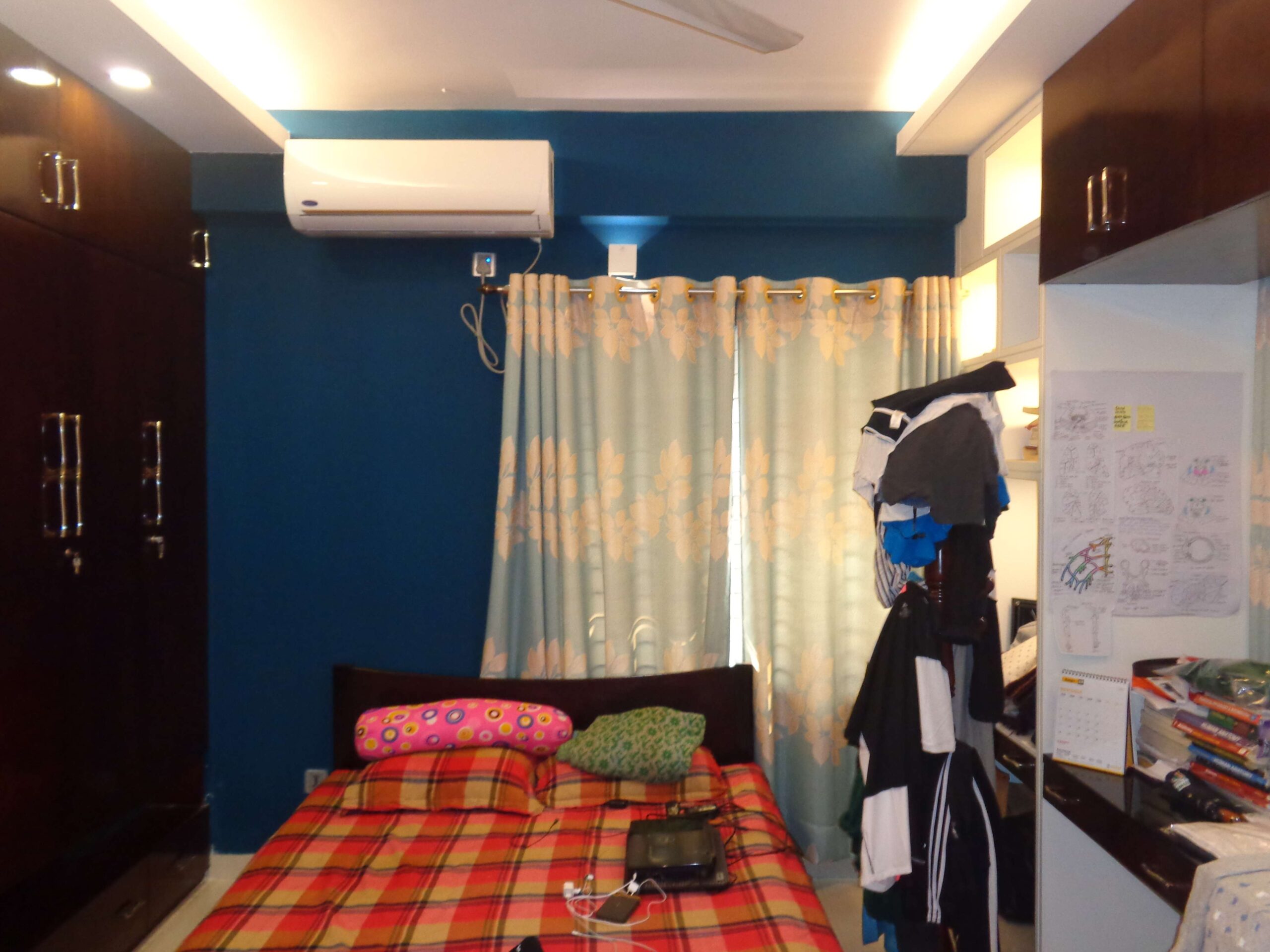 Yasin Mohammadpur Complete Project Master Bedroom Interior Design (14)