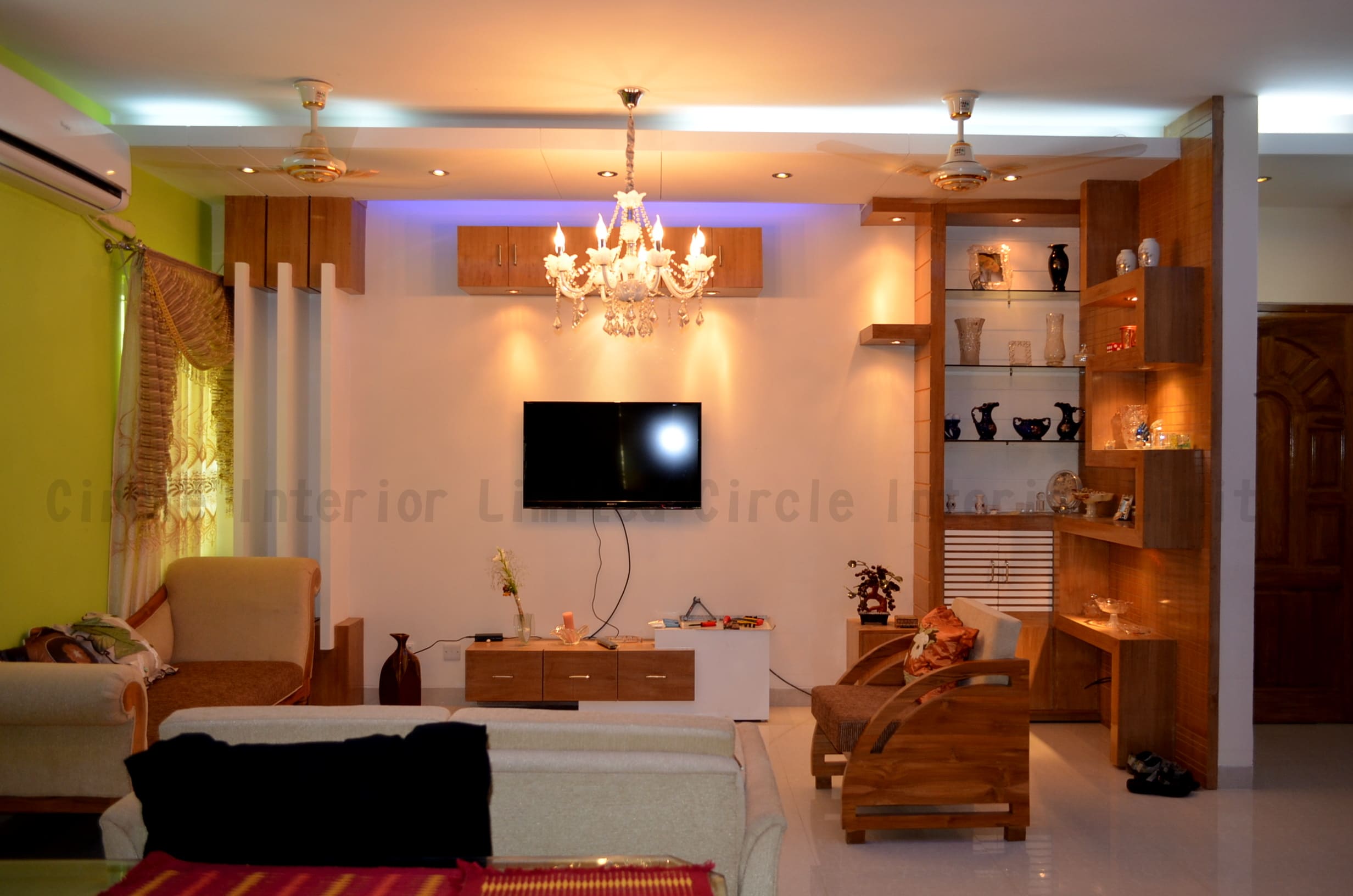 Nasiruddin Kazal Dhanmondi Complete Project Family Living Room Interior Design (6)