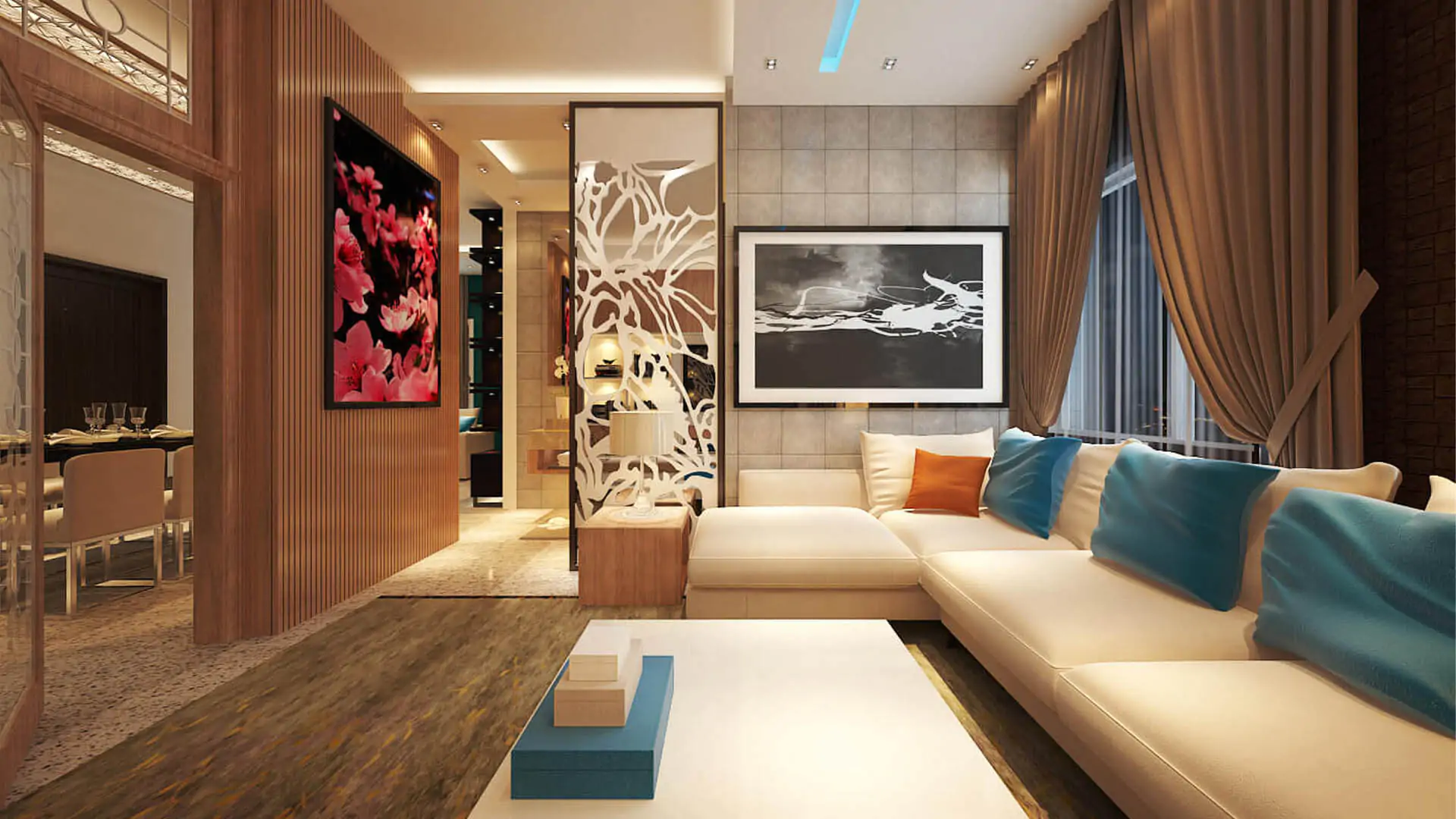 Living Room Interior Design in Bangladesh (27)