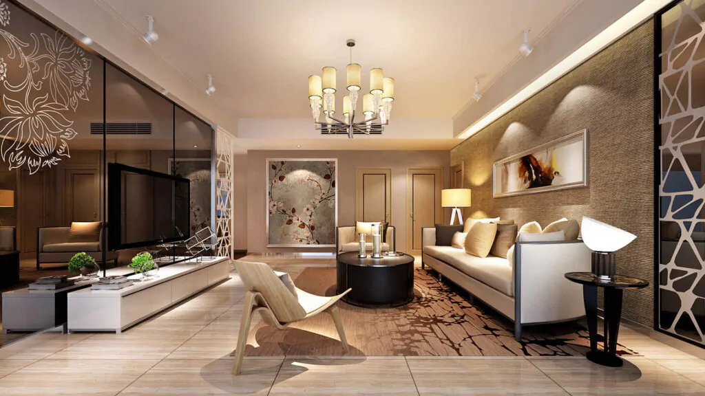 Living Room Interior Design in Bangladesh (3)