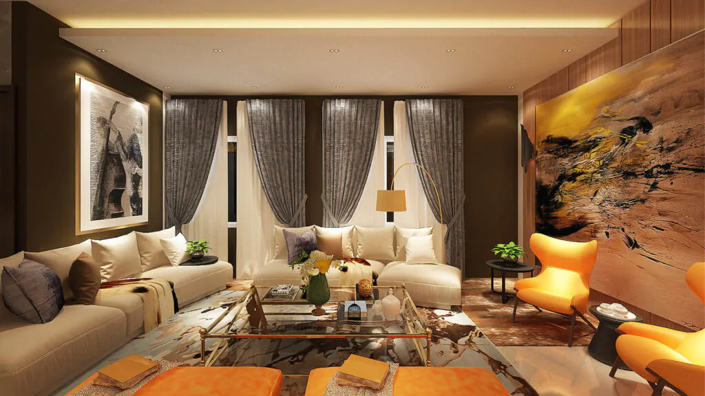 Living Room Interior Design in Bangladesh (8)