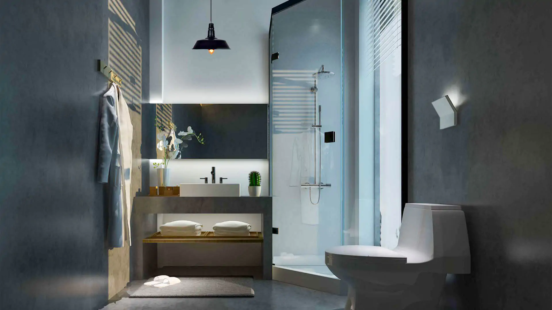 Simple Bathroom Interior Design in Bangladesh