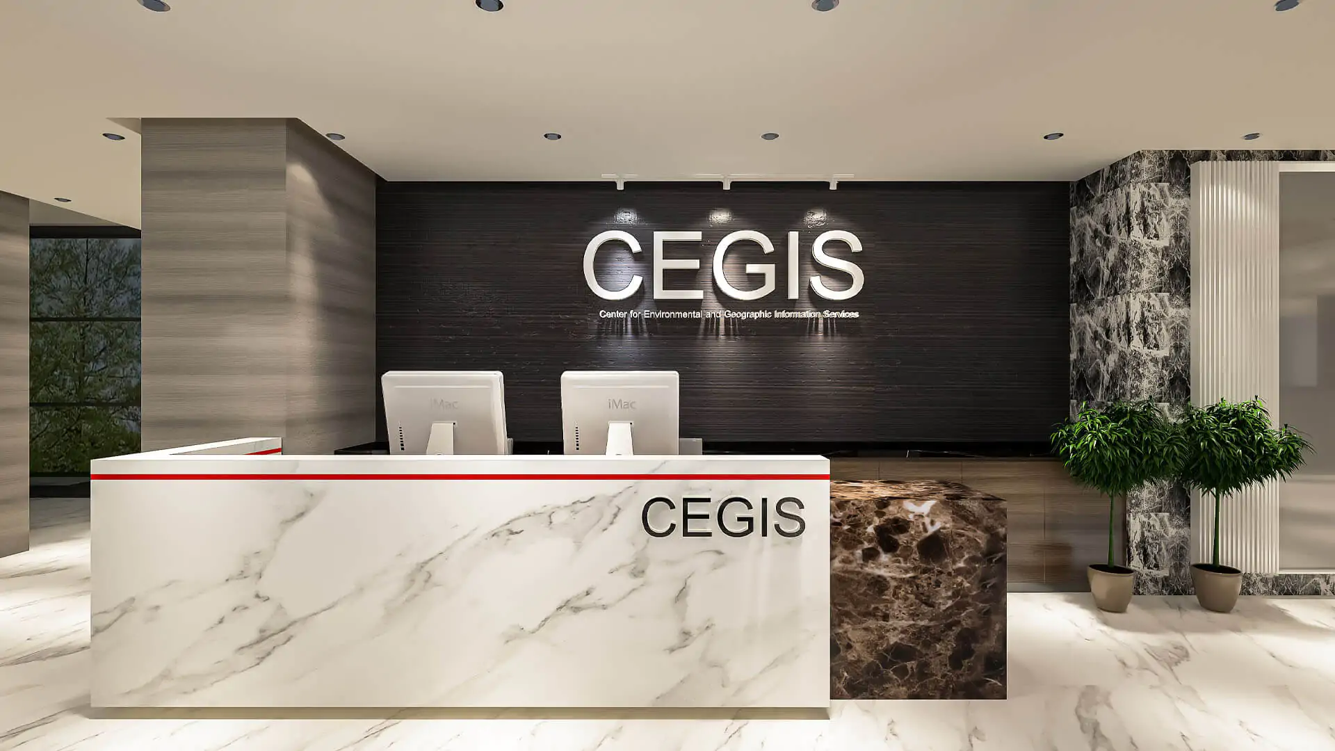 CEGIS Office Reception Interior Design