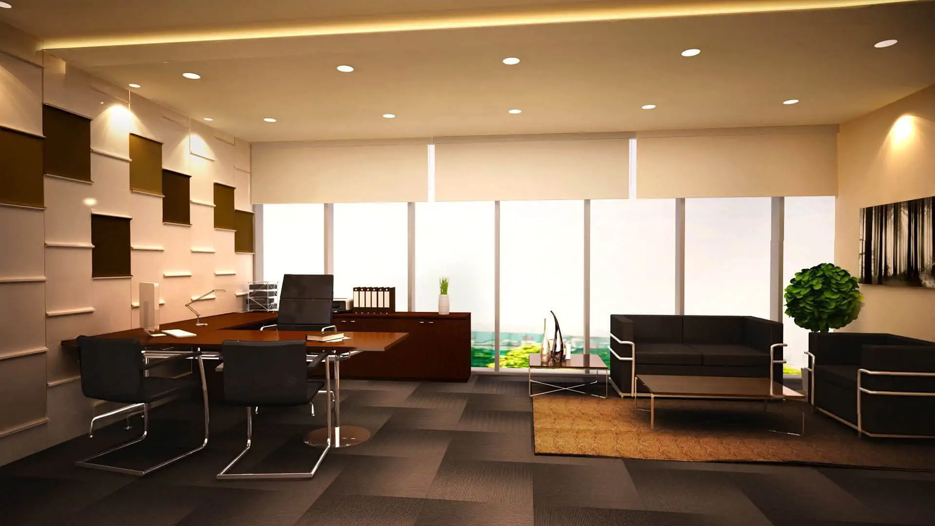 CEO Room Interior Design (2)