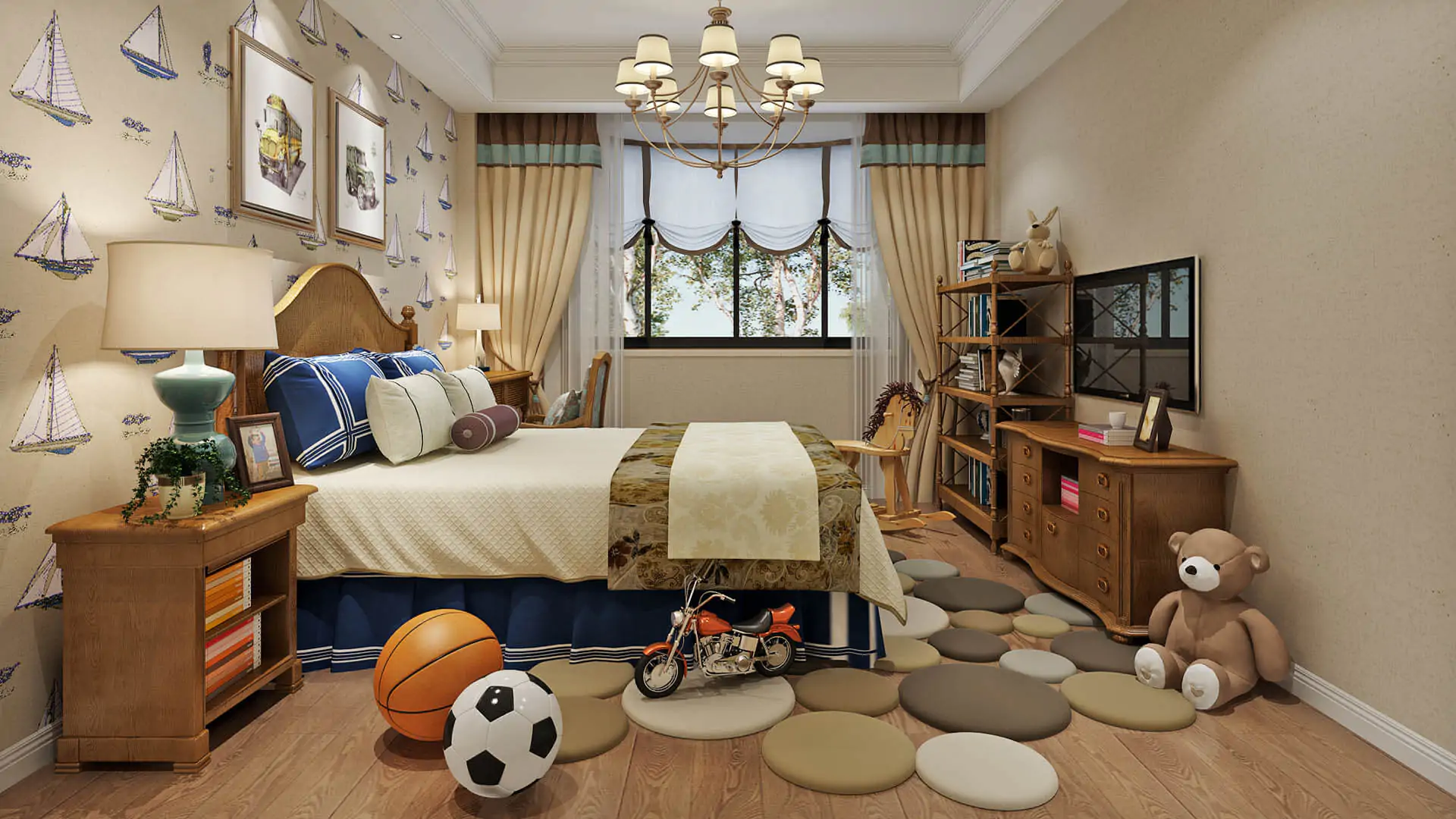 Child Bedroom Architectural Design Ideas In Bangladesh