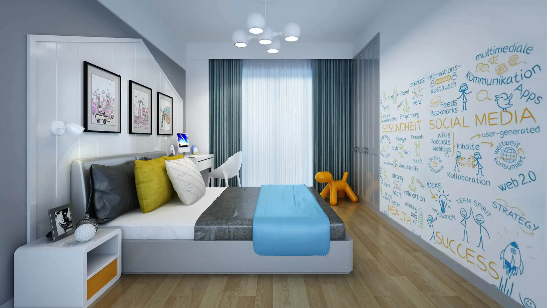 Child Bedroom Interior Design (17)