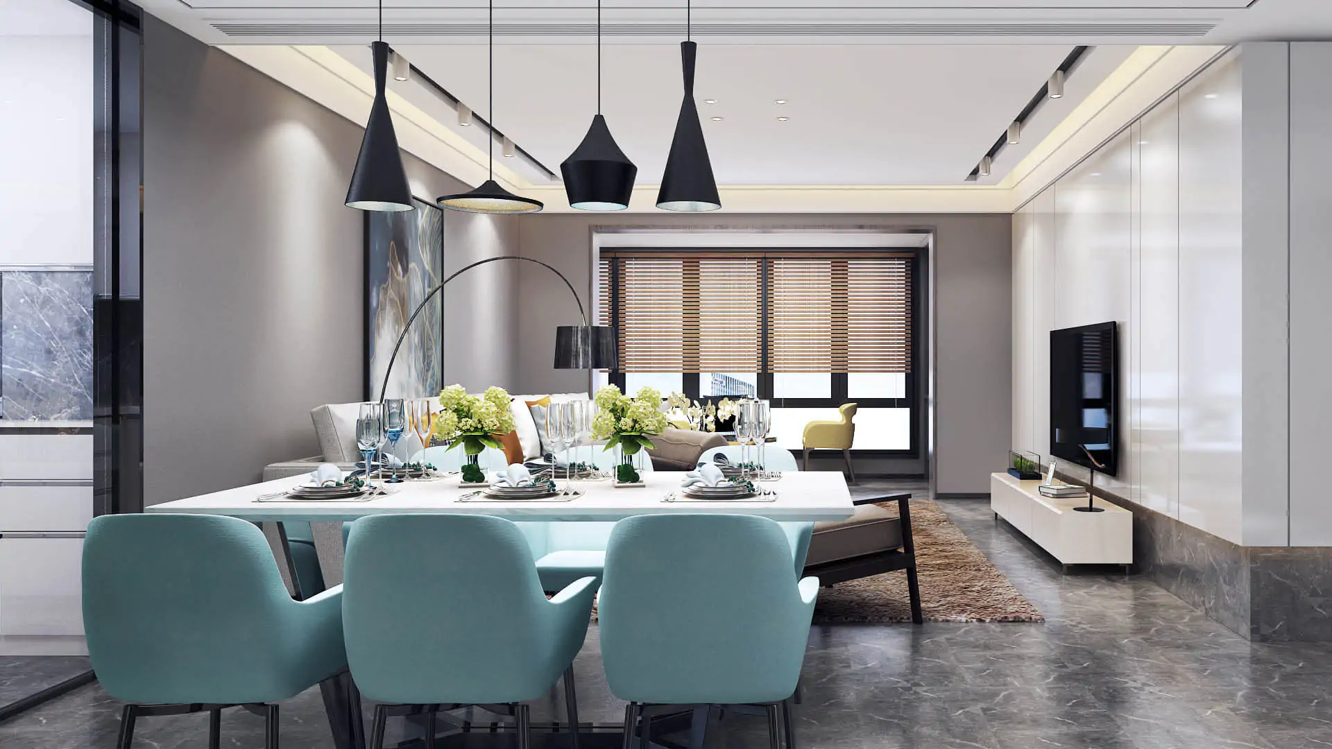 Dining Area Interior Design Company In Bangladesh