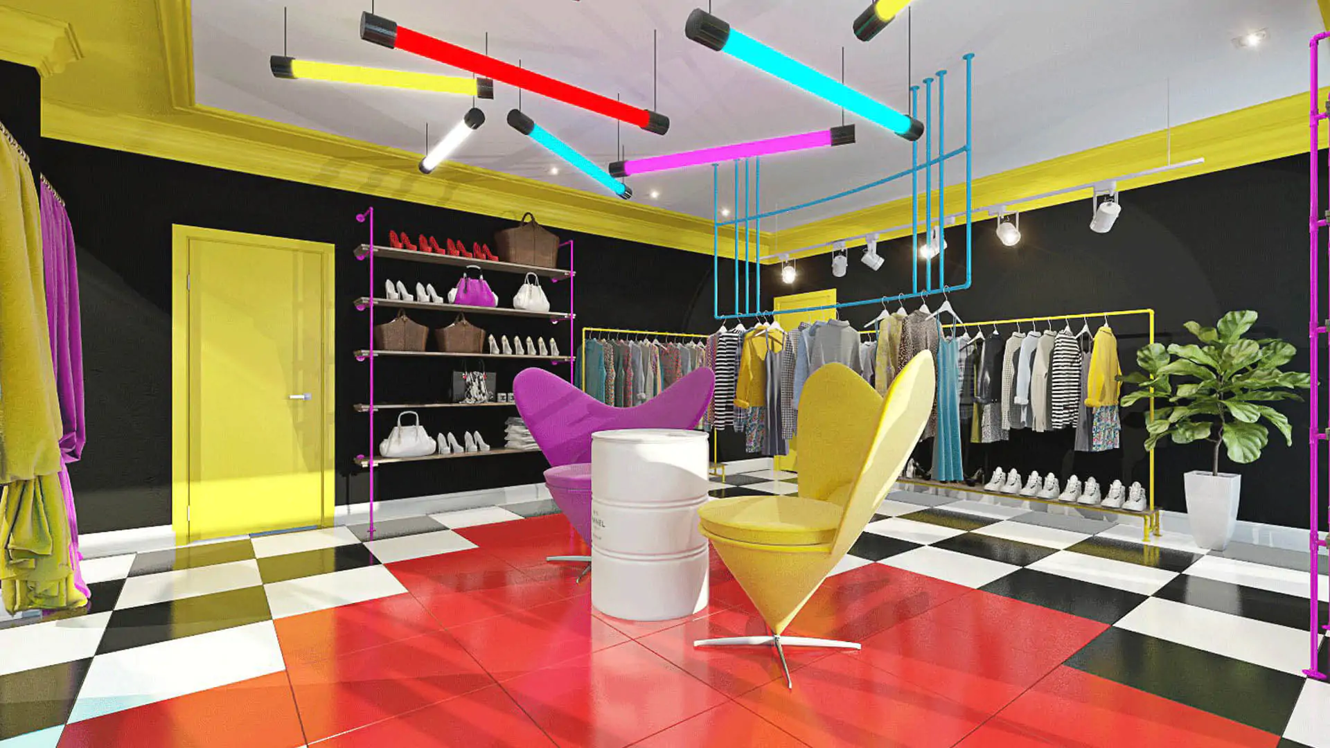 Fashion House Interior Design (10)
