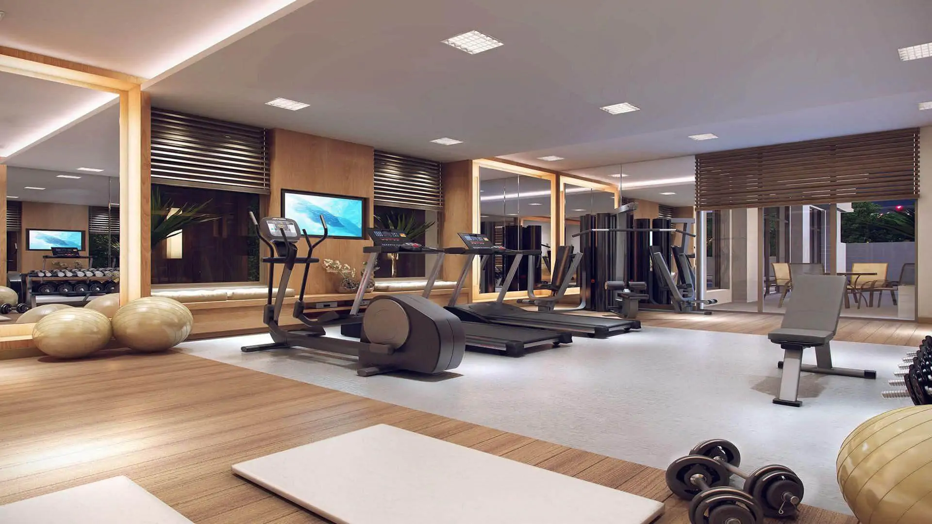 Fitness Interior Design In Bangladesh