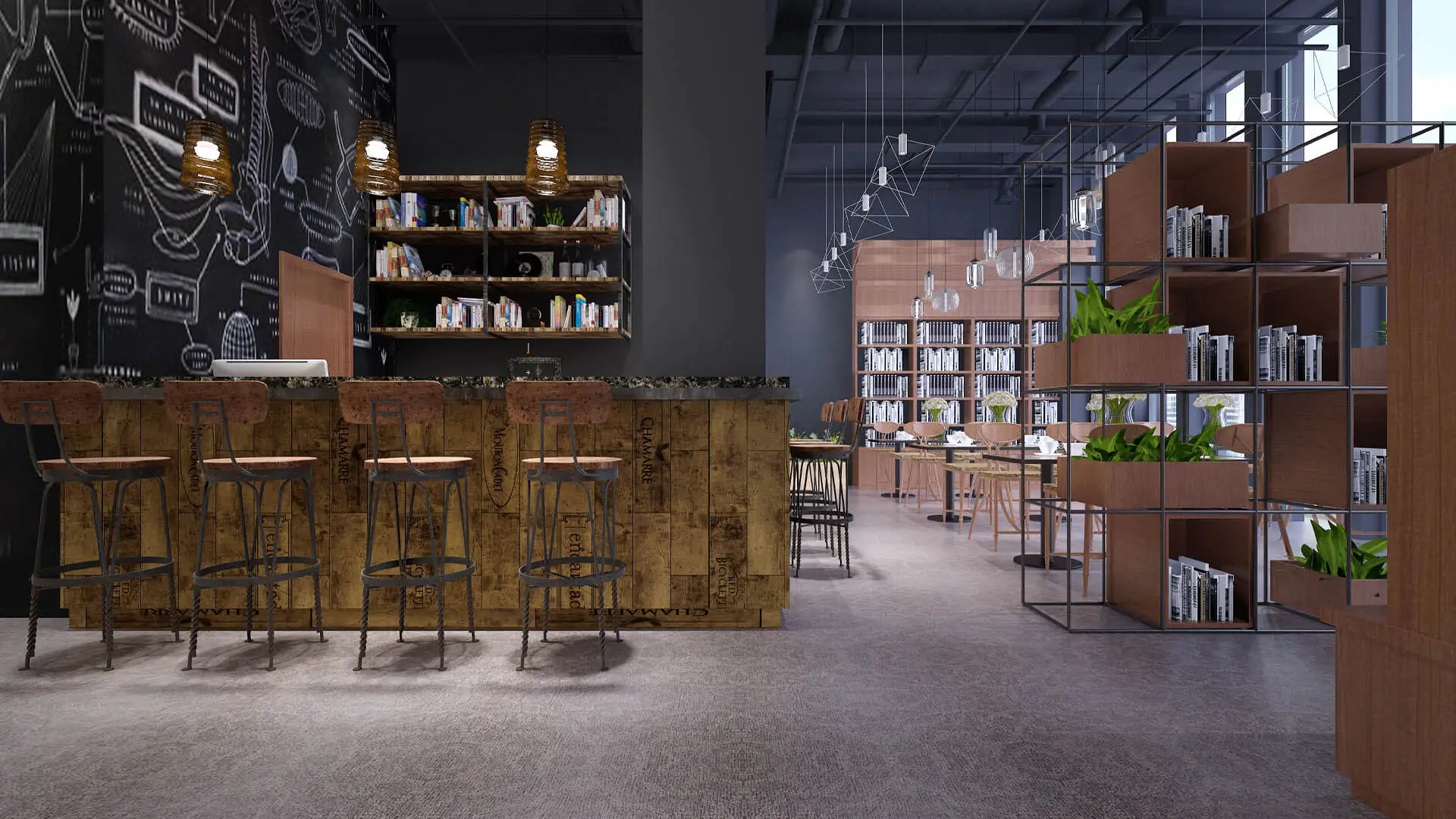 Food Court Interior Design (8)