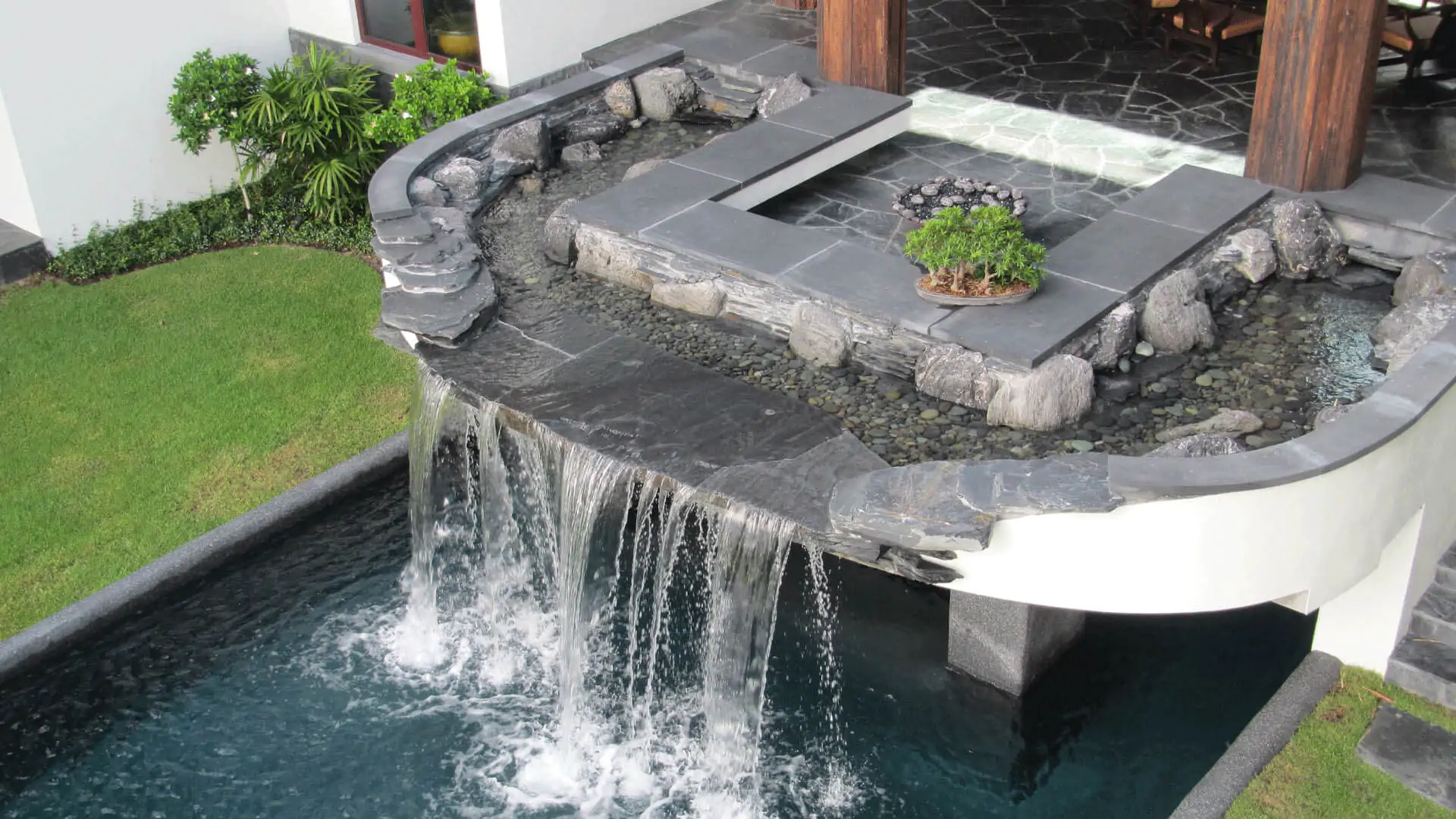 Garden Fountain Design Plan In Bangladesh