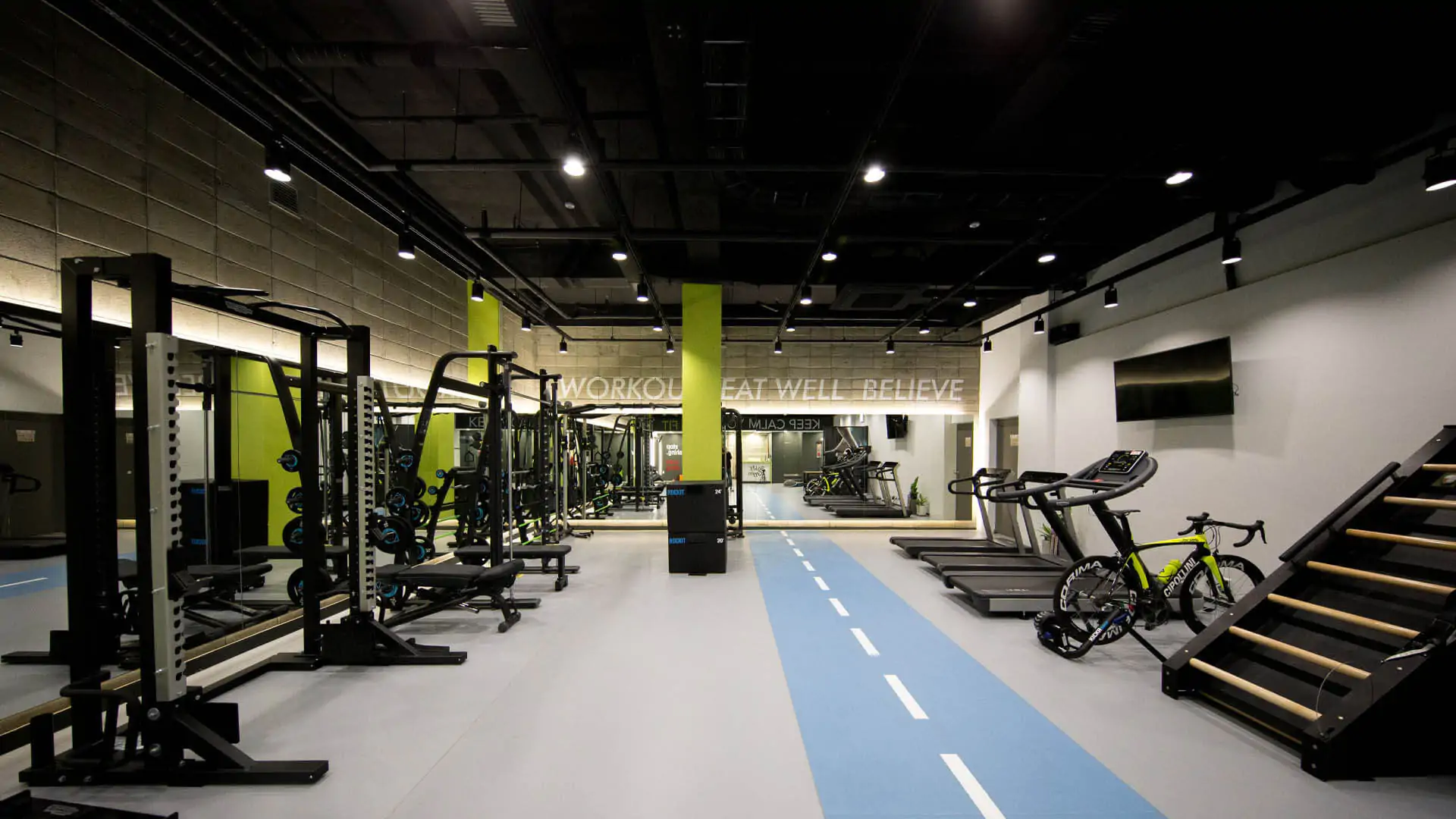 Gym Creative Interior Design In Dhaka