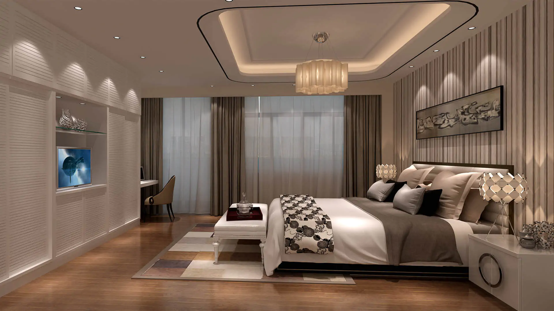 Master Bedroom Interior Design (19)