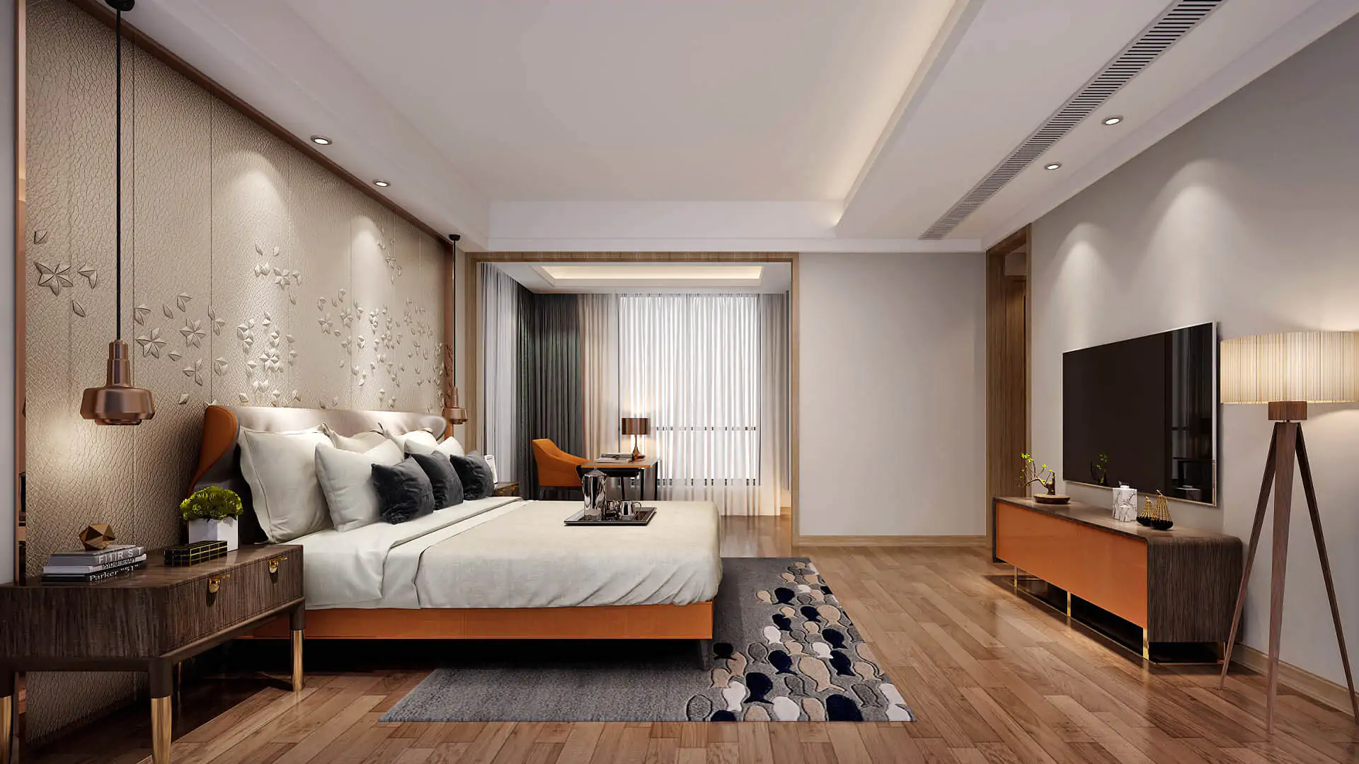 Master Bedroom Interior Design (23)