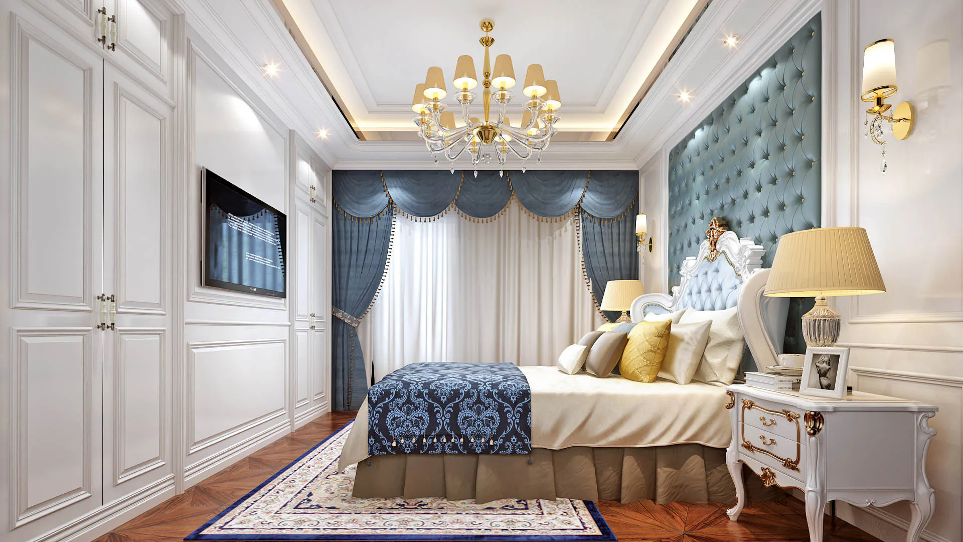 Master Modern Bedroom Interior Design Cost In Bangladesh