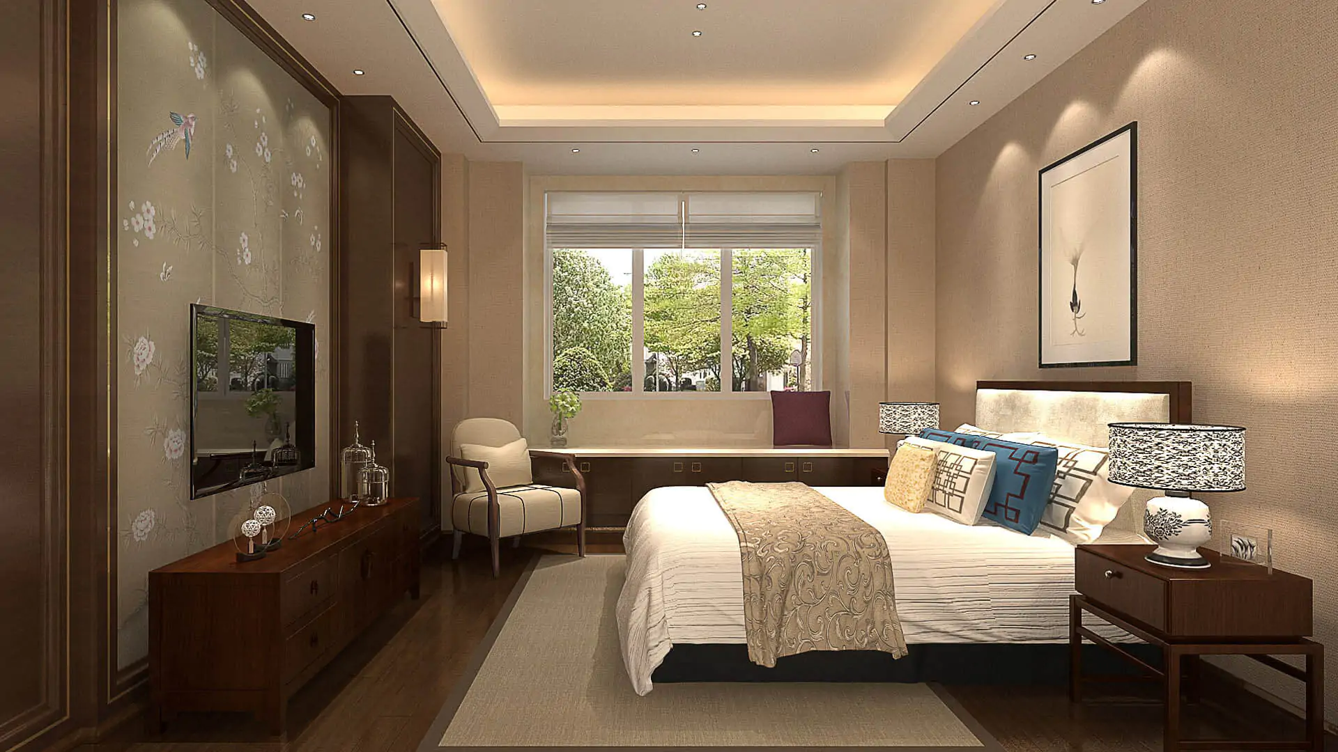 Master Simple Bedroom Interior Design Ideas In Bangladesh