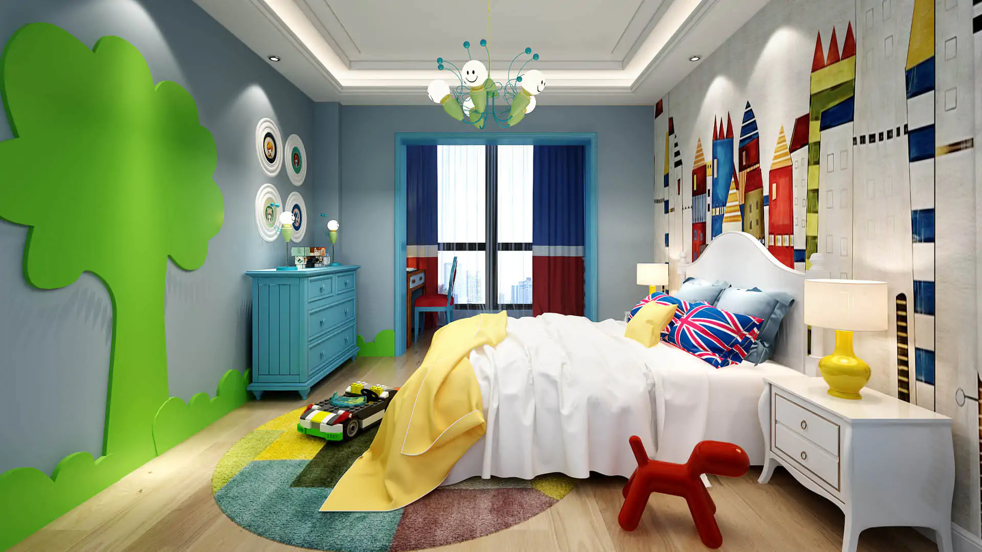 Modern Child Bedroom Interior Design Company In Bangladesh