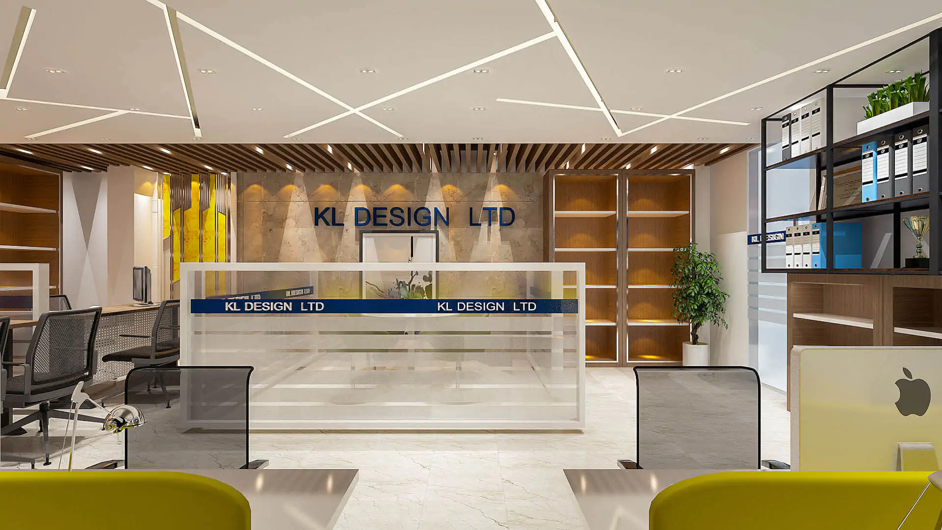 Office Reception Interior Design