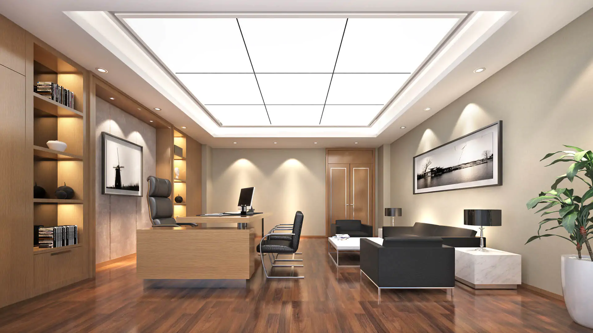 Office Space Of CEO Room Decoration Service in Bangladesh