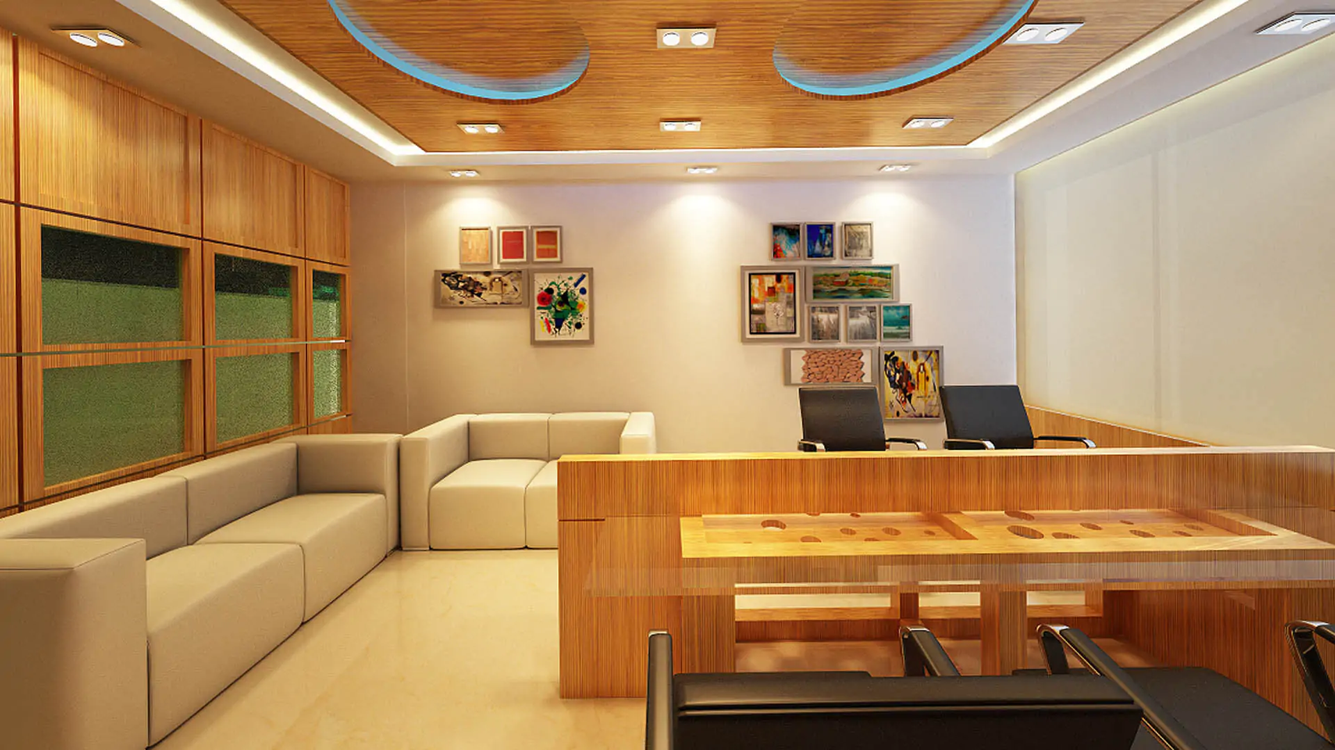 Office Workstation Area Interior Design (17)