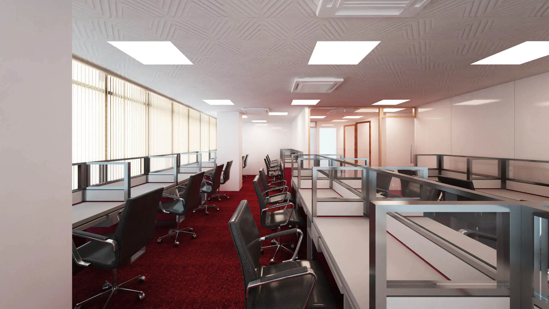 Office Workstation Area Interior Design (19)