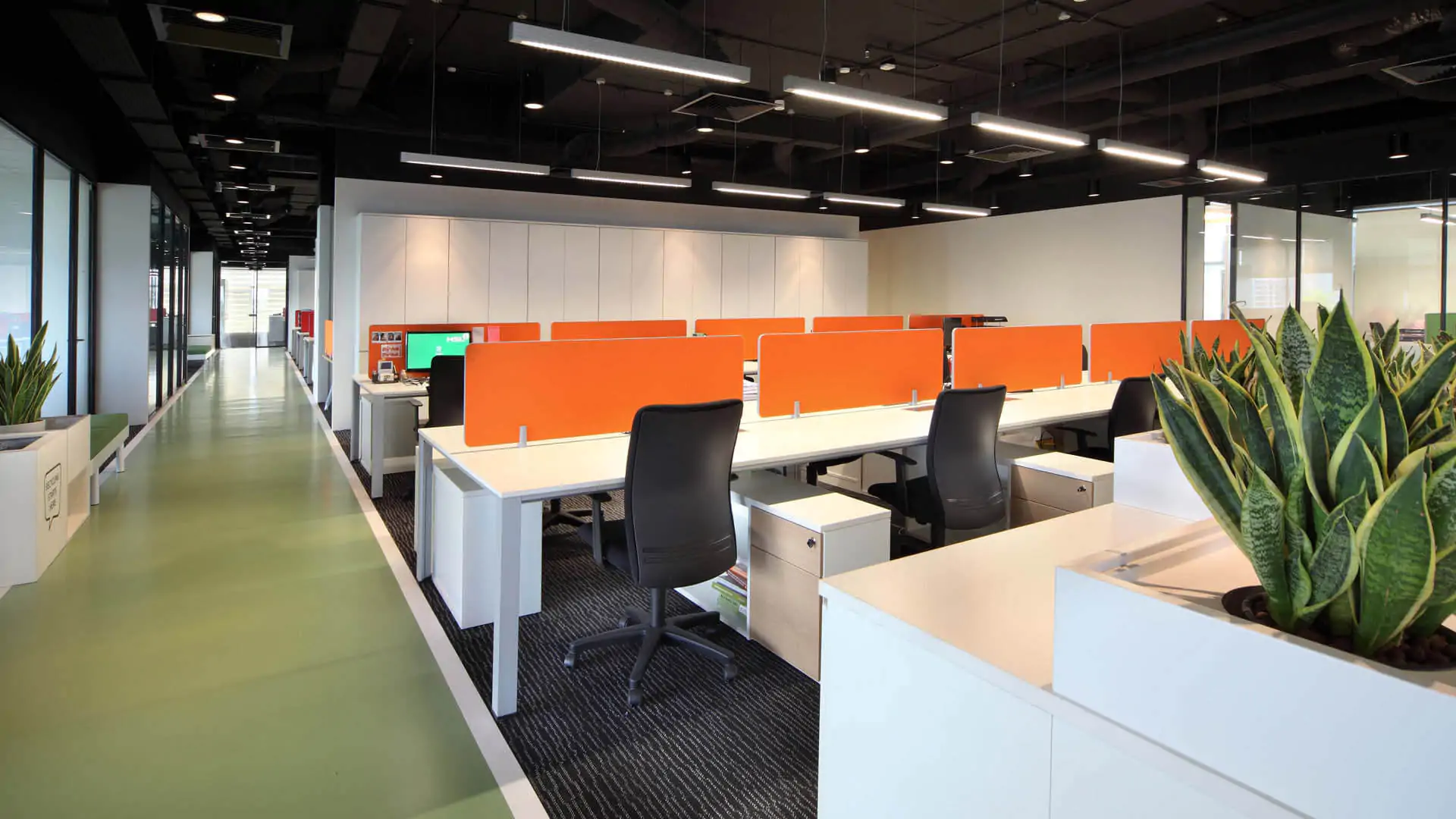 Office Workstation Area Interior Design (2)