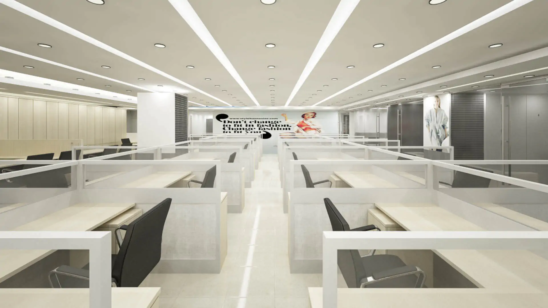 Office Workstation Area Interior Design (27)