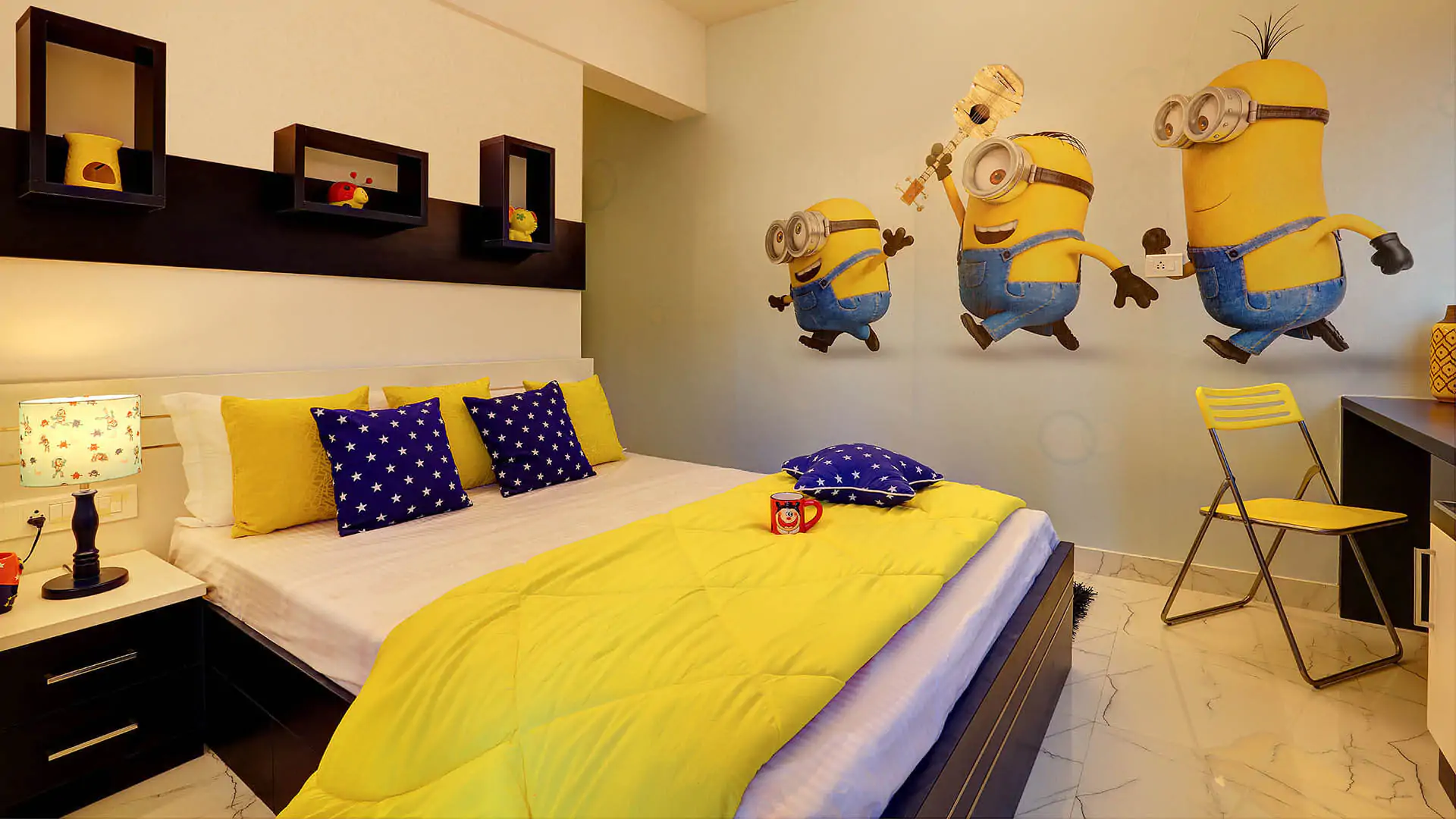 Simple Child Bed Interior Decoration Service In Bangladesh