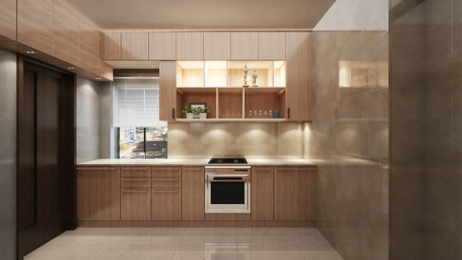 Straight Kitchen Interior Cost In Bangladesh