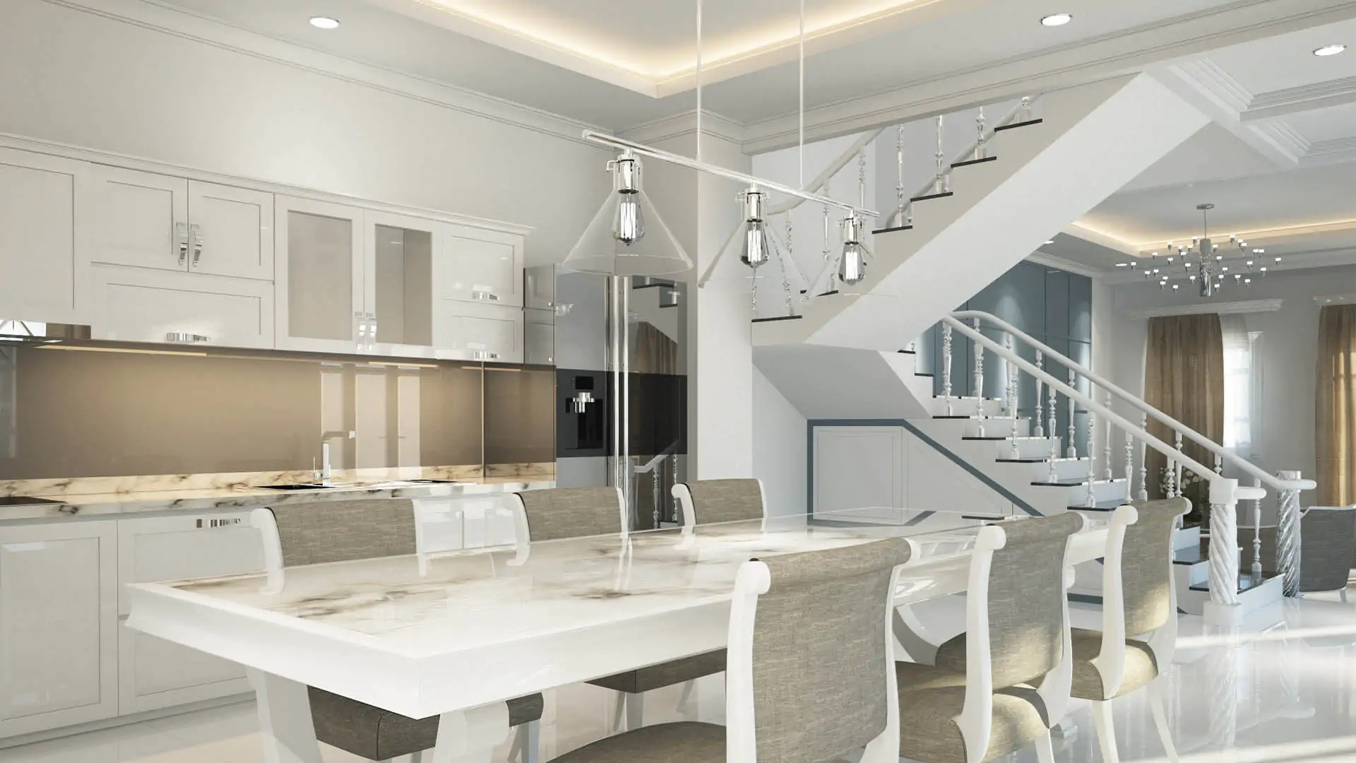 Triplex Villa Interior Design (14)