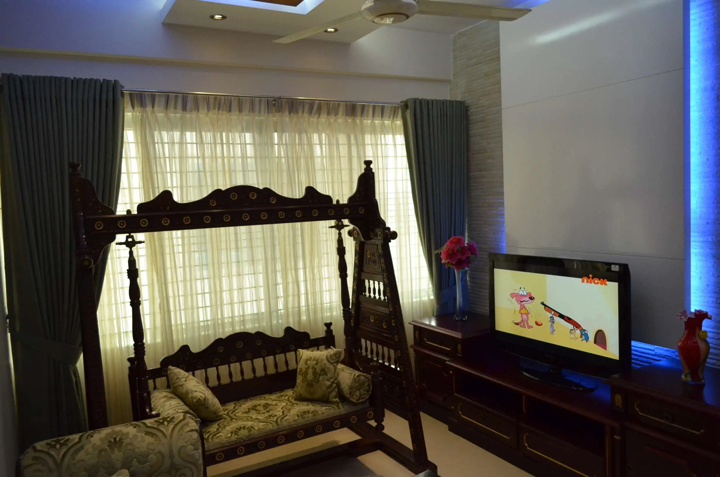Masud Alam Dhanmondi Complete Project Foyer Interior Design (12)