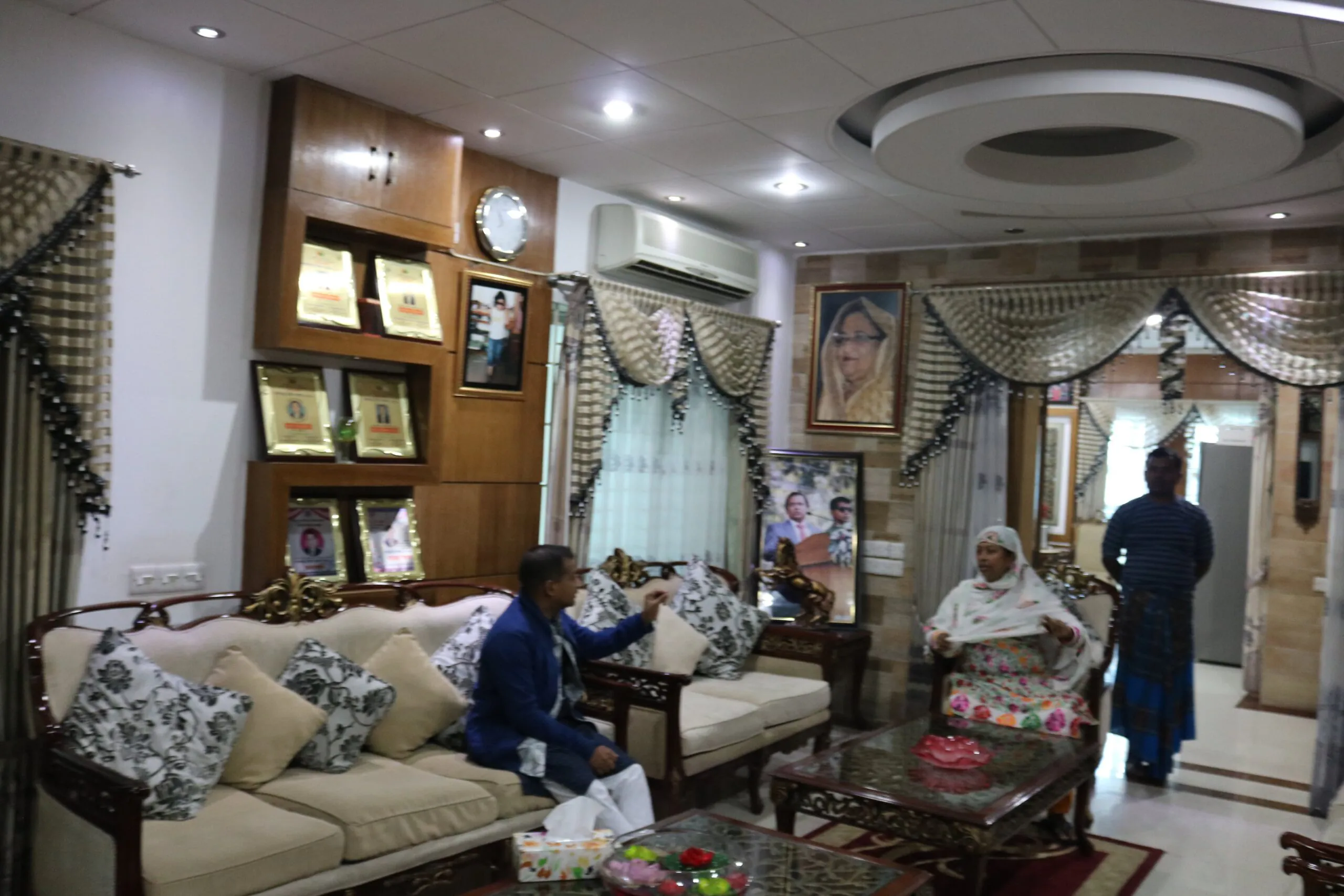 Mirza Azam Jamalapur Complete Project Drawing Room Interior Design (6)