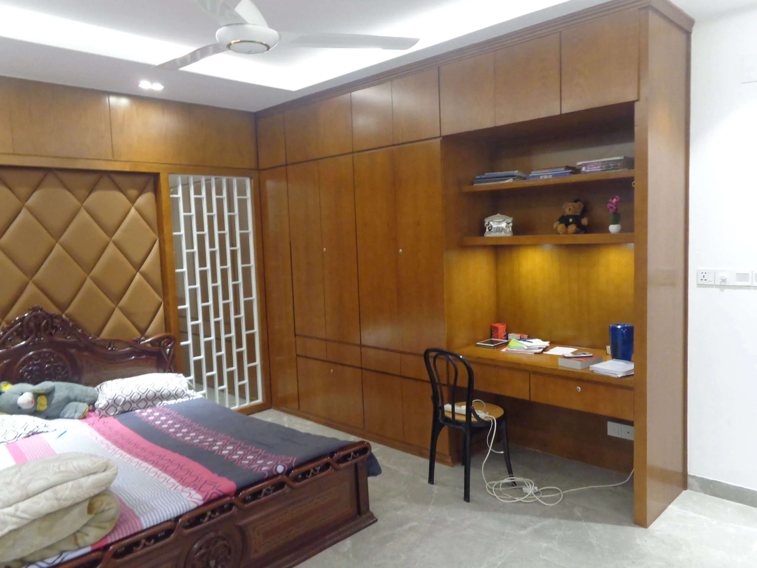 Rouf Dhanmondi Complete Project Master Bedroom Interior Design (17)