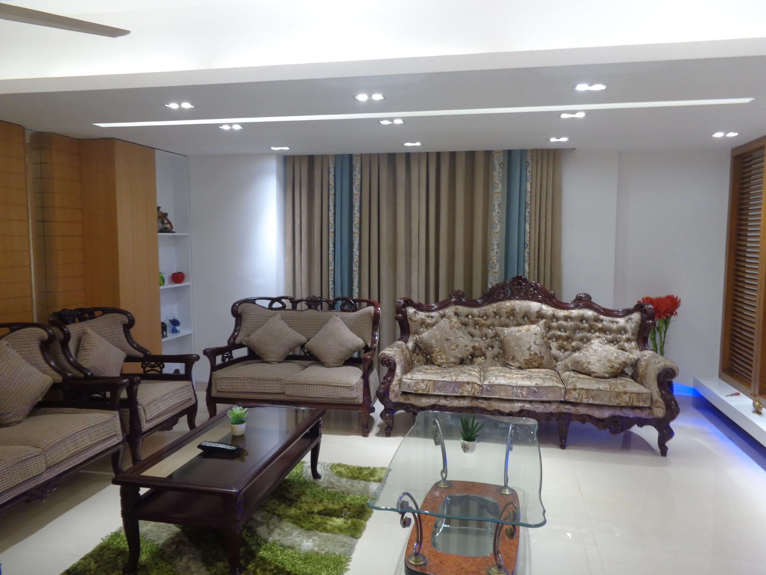 Rouf Dhanmondi Complete Project Living Room Interior Design (18)