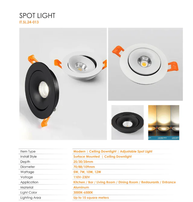 High Quality Spotlight Price in Bangladesh