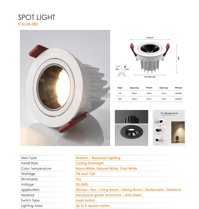 High Quality Spotlight Price in Bangladesh