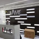 Reception Interior Design for Fame Apparels (1)