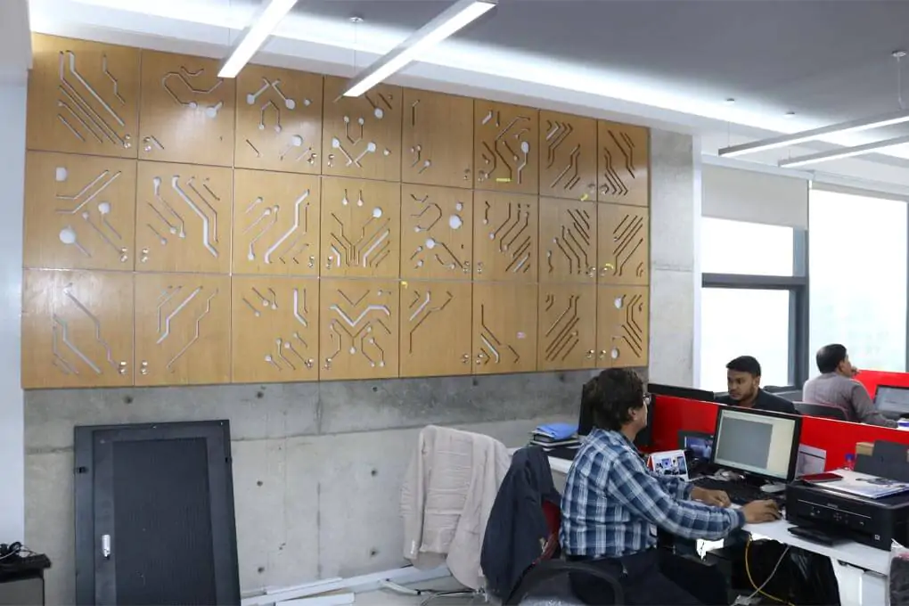 Workstation Interior Design For Flora (3)