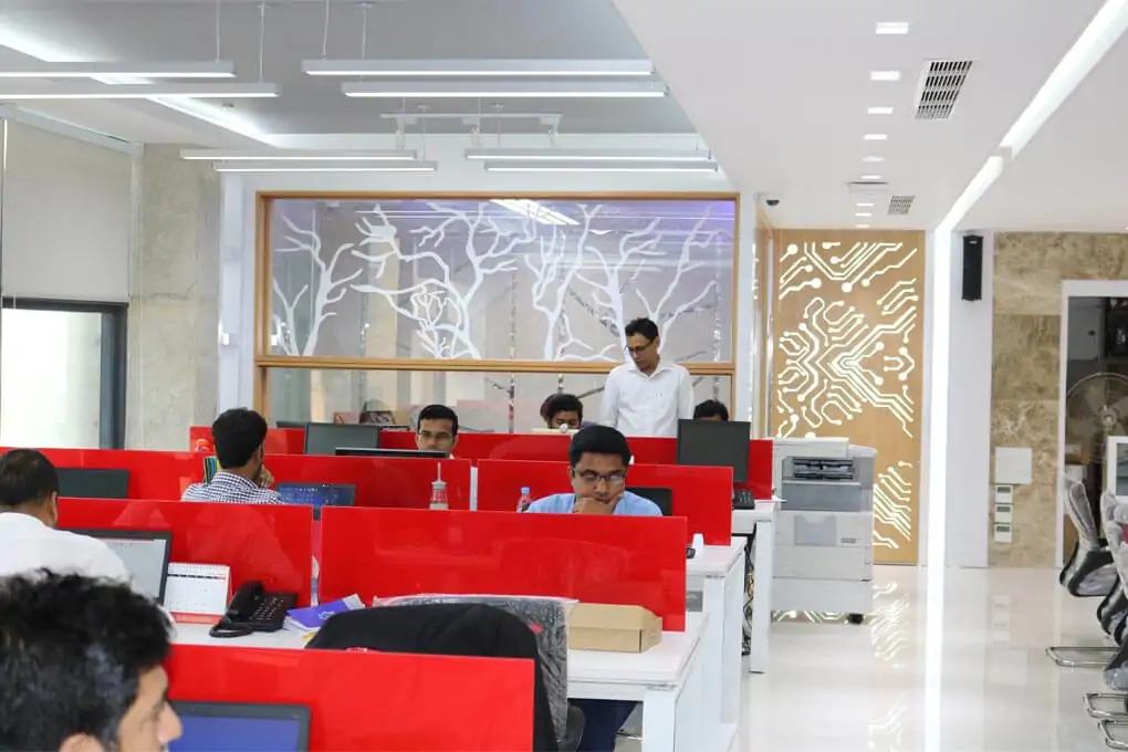 Workstation Interior Design For Flora (5)